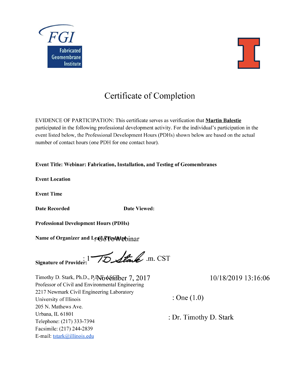 geomembranes-illinois-certificate